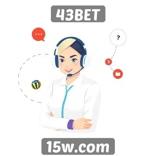 Recursos de atendimento ao cliente da plataforma 43BET